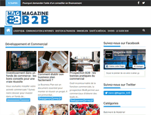 Tablet Screenshot of magazineb2b.com
